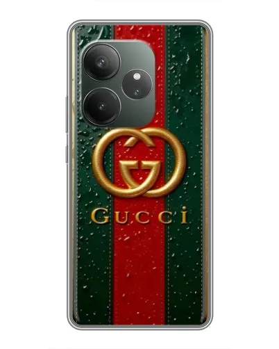 Чохол для Vivo iQOO 15 Ultra з картинкою «Gucci — фірмова смуга та золото» Чохол для Vivo iQOO 15 Ultra з картинкою «Gucci — фірмова смуга та золото»