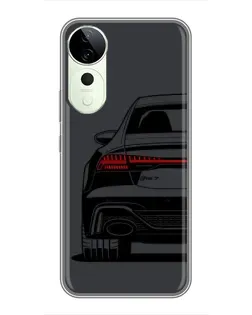 Чохол для Vivo iQOO Z10R з картинкою «Задня частина Audi — арт»