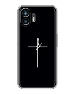 Чехол для Vivo iQOO Z11i с картинкой «Тонкий крест»