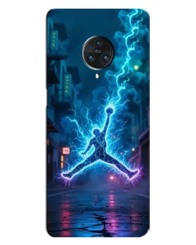 Чехол для Vivo Nex 3 с картинкой «Jordan Gold Jumpman»