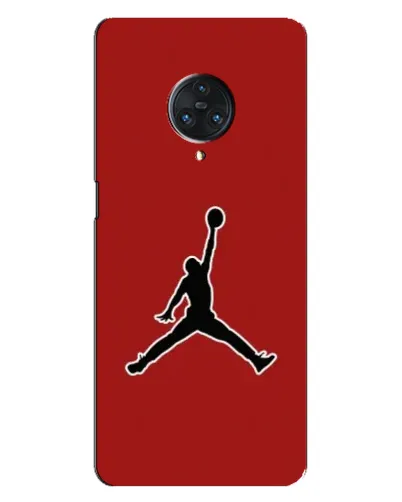 Чехол для Vivo Nex 3 с картинкой «Jordan Red Back»