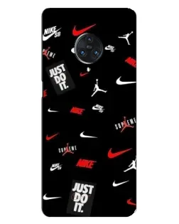 Чехол для Vivo Nex 3 с картинкой «Nike Mix Pattern»