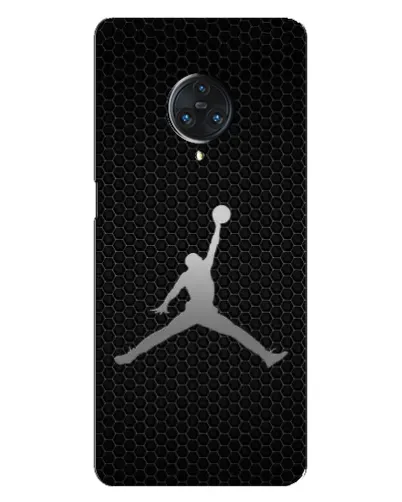 Чехол для Vivo Nex 3 с картинкой «Jordan Dark Carbon»