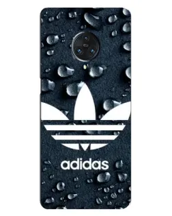 Чехол для Vivo Nex 3 с картинкой «Adidas Trefoil Blue»