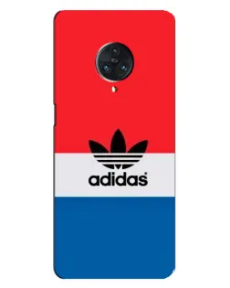 Чехол для Vivo Nex 3 с картинкой «Ретро блоки Adidas»