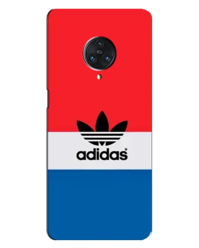 Чехол для Vivo Nex 3 с картинкой «Ретро блоки Adidas»