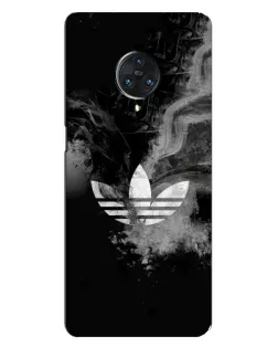 Чехол для Vivo Nex 3 с картинкой «Абстрактный дым Adidas»