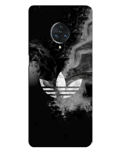 Чехол для Vivo Nex 3 с картинкой «Абстрактный дым Adidas»