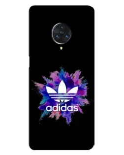 Чехол для Vivo Nex 3 с картинкой «Взрыв красок Adidas»