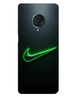 Чохол для Vivo Nex 3 з картинкою «Неоновий контур Nike»