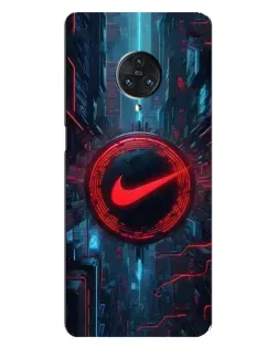Чехол для Vivo Nex 3 с картинкой «Техногенный стиль Nike»