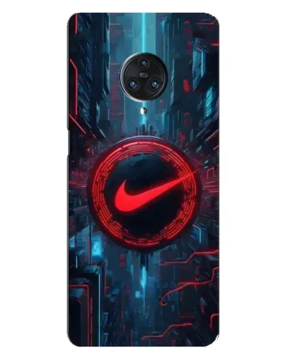 Чехол для Vivo Nex 3 с картинкой «Техногенный стиль Nike» Чехол для Vivo Nex 3 с картинкой «Техногенный стиль Nike»