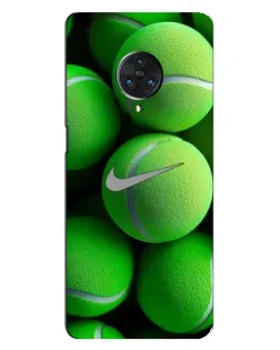Чехол для Vivo Nex 3 с картинкой «Теннисные мячи Найк»