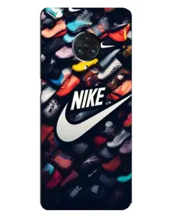 Чехол для Vivo Nex 3 с картинкой «Коллекция кроссовок Nike»