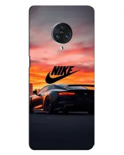Чехол для Vivo Nex 3 с картинкой «Nike и суперкар»
