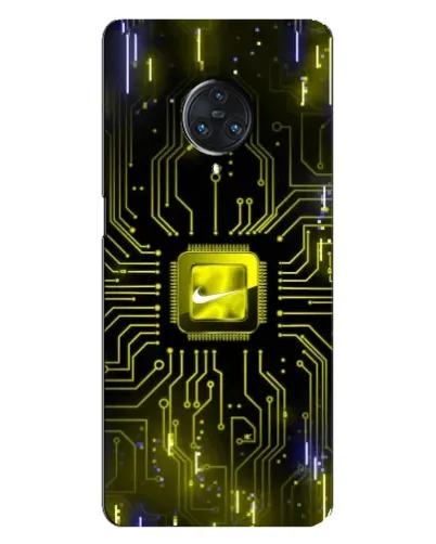 Чехол для Vivo Nex 3 с картинкой «Nike — золотая искра» Чехол для Vivo Nex 3 с картинкой «Nike — золотая искра»