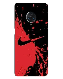 Чохол для Vivo Nex 3 з картинкою «Червоні бризки Nike»