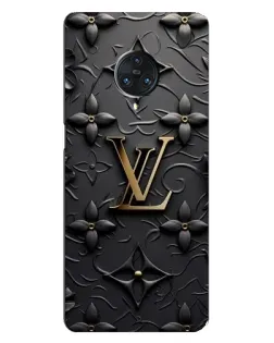 Чехол для Vivo Nex 3 с картинкой «Кожаная текстура LV»