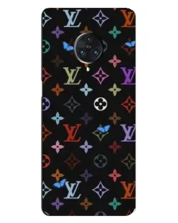 Чехол для Vivo Nex 3 с картинкой «Цветная монограмма LV»