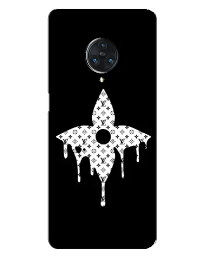 Чехол для Vivo Nex 3 с картинкой «Цветочная монограмма» Чехол для Vivo Nex 3 с картинкой «Цветочная монограмма»
