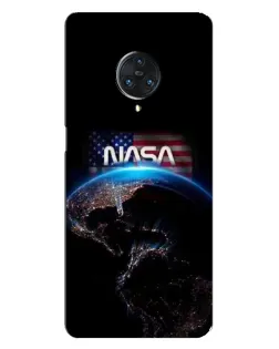 Чехол для Vivo Nex 3 с картинкой «Земля из космоса NASA»