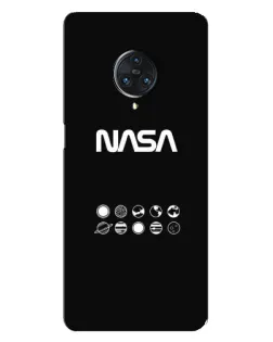 Чехол для Vivo Nex 3 с картинкой «NASA — технический принт»