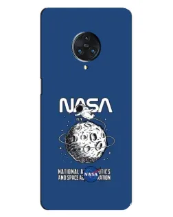Чехол для Vivo Nex 3 с картинкой «NASA — лунная миссия»
