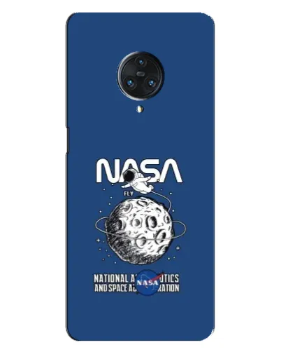 Чехол для Vivo Nex 3 с картинкой «NASA — лунная миссия»