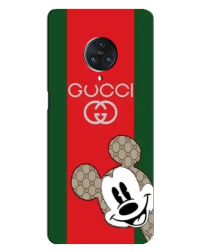 Чехол для Vivo Nex 3 с картинкой «Gucci — полосы и Микки»