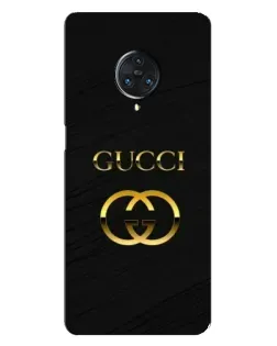 Чехол для Vivo Nex 3 с картинкой «Золотой логотип Gucci»