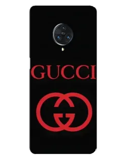 Чехол для Vivo Nex 3 с картинкой «Gucci — красный логотип»