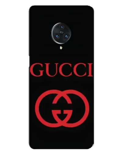 Чехол для Vivo Nex 3 с картинкой «Gucci — красный логотип»