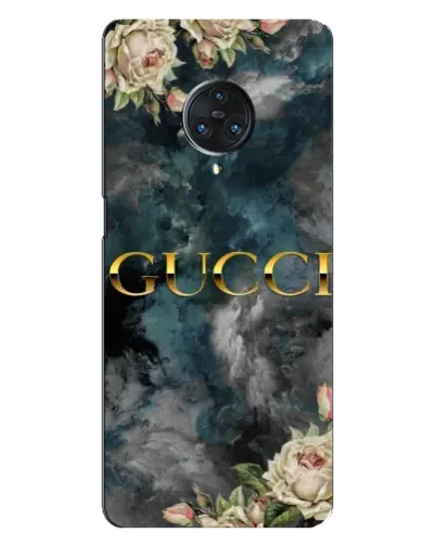 Чехол для Vivo Nex 3 с картинкой «Абстрактные цветы Gucci»