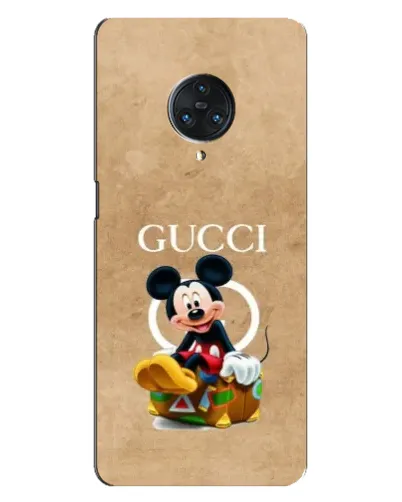 Чехол для Vivo Nex 3 с картинкой «Микки Маус Gucci — крафт»