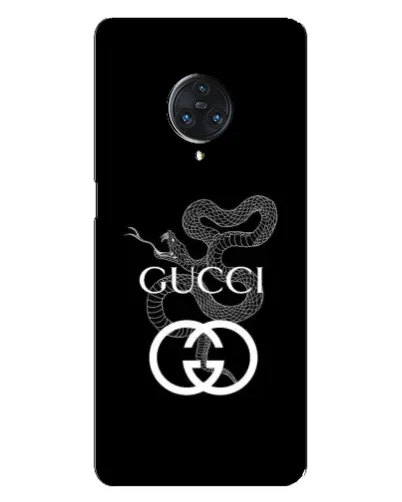 Чехол для Vivo Nex 3 с картинкой «Gucci — серебряная змея»