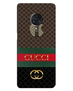 Чехол для Vivo Nex 3 с картинкой «Gucci — брендированный десерт»