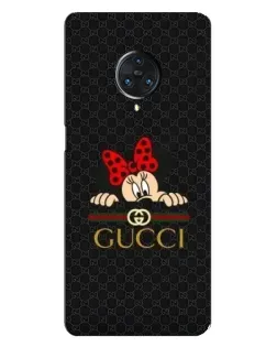 Чехол для Vivo Nex 3 с картинкой «Минни Маус Gucci — черный»