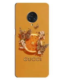 Чохол для Vivo Nex 3 з картинкою «Gucci — золоті метелики»