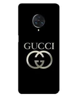 Чохол для Vivo Nex 3 з картинкою «Gucci — золото на чорному»