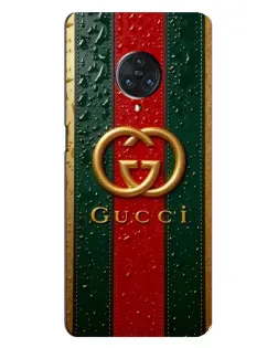 Чохол для Vivo Nex 3 з картинкою «Gucci — фірмова смуга та золото»