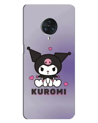 Чехол для Vivo Nex 3 с картинкой «Kuromi — фиолетовый арт»