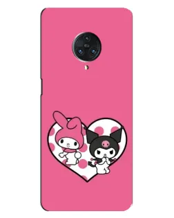 Чохол для Vivo Nex 3 з картинкою «Kuromi та My Melody» Чохол для Vivo Nex 3 з картинкою «Kuromi та My Melody»