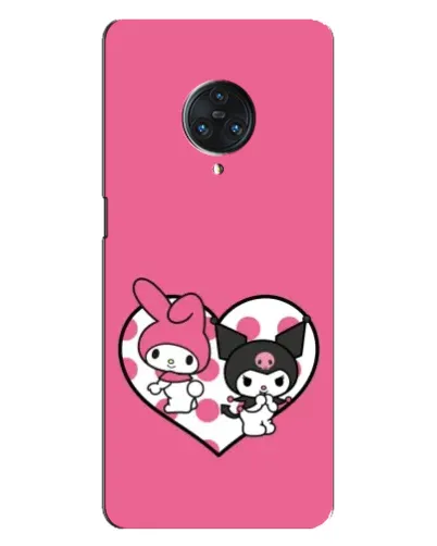 Чехол для Vivo Nex 3 с картинкой «Kuromi и My Melody»