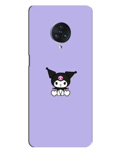 Чехол для Vivo Nex 3 с картинкой «Kuromi — фиолетовый минимализм»