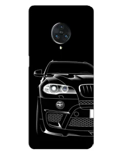 Чохол для Vivo Nex 3 з картинкою «Темний силует BMW»