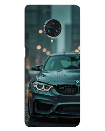 Чохол для Vivo Nex 3 з картинкою «BMW у вогнях міста»