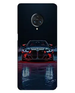 Чохол для Vivo Nex 3 з картинкою «BMW на мокрій дорозі»