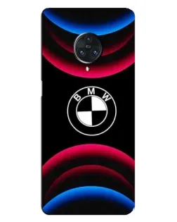 Чохол для Vivo Nex 3 з картинкою «Логотип BMW та неонові дуги»