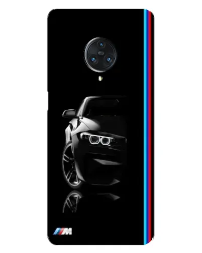 Чохол для Vivo Nex 3 з картинкою «Силует BMW в темряві»