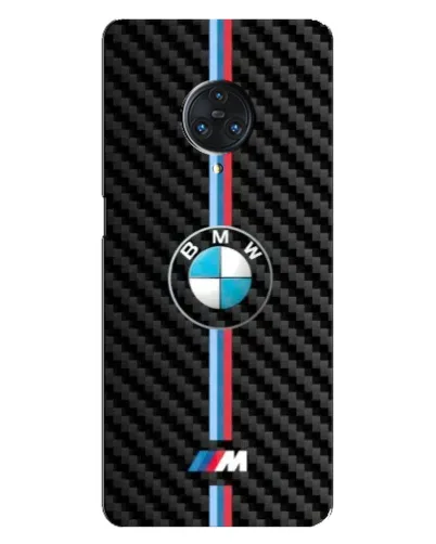 Чохол для Vivo Nex 3 з картинкою «Емблема BMW та карбон»
